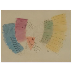 John Ferren  Untitled  1933 Aluminum Print