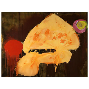 John Hoyland  Quas 23186  1986 Aluminum Print