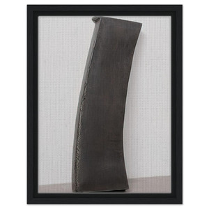 Richard Serra  CHUNK 1967 Framed Canvas