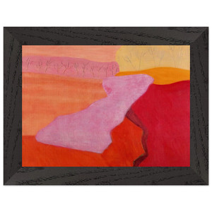 Milton Avery  Shapes of Spring  1952 Premium Wooden Framed Art Print / Poster