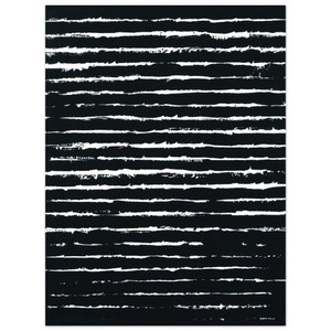 Pierre Soulages  Peinture 243 x 181 cm 26 juin 1999  1999 Aluminum Print