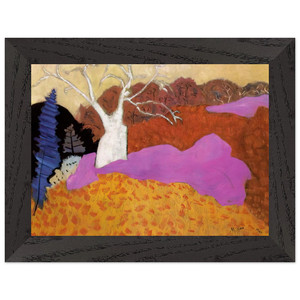 Milton Avery  Autumn  1944 Premium Wooden Framed Art Print / Poster