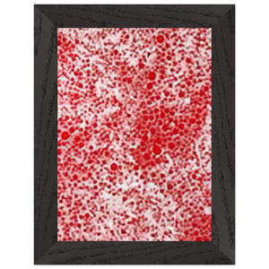 Yayoi Kusama BEYOND THE END OF THE CENTURY 1987 Wooden Framed Print