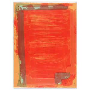 John Hoyland  Untitled III  1974 Fine Art Poster / Art Print