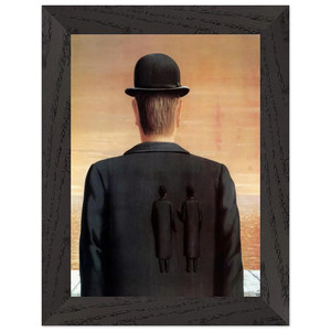 Rene Magritte THE SPIRIT OF ADVENTURE 1962 Premium Wooden Framed Art Print