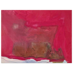 Helen Frankenthaler  Renaissance 1971 Wood Print