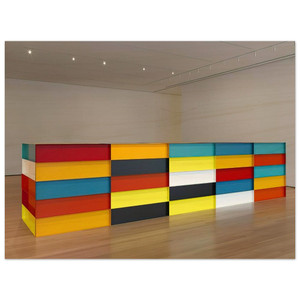 Donald Judd  Untitled  1991 N1 Wood Print