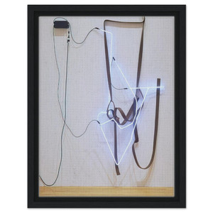 Richard Serra  UNTITLED 1967 N3 Framed Canvas