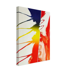 Paul Jenkins  Continental Divide  1981 Canvas