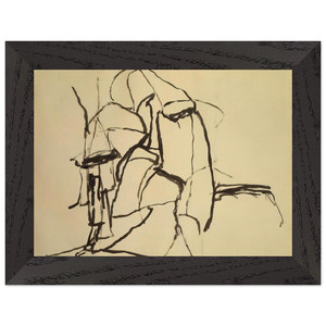 Philip Guston  CELEBRATION Premium Wooden Framed Art Print / Poster