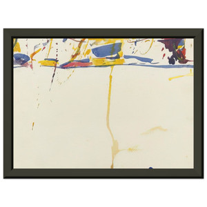 Sam Francis  SF59040 Premium Metal Framed Art Print / Poster