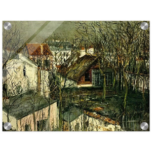 Maurice Utrillo  THE BERLIOZ HOUSE Acrylic Print