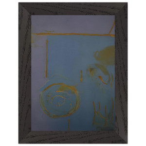 Helen Frankenthaler  Guadalupe  1989 Premium Wooden Framed Art Print / Poster