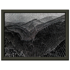 MC Escher Rossano Calabria 1931 Premium Metal Framed Art Print / Poster