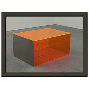 Donald Judd  Untitled  1965 N4 Premium Metal Framed Art Print / Poster