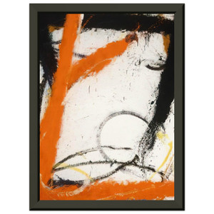 Norman Bluhm  Waterloo  1965 Premium Metal Framed Art Print / Poster
