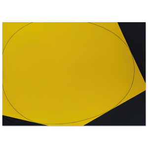 Robert Mangold DISTORTED CIRCLE WITHIN A POLYGON I 1972 Fine Art Print