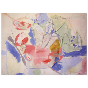 Helen Frankenthaler  Mountains and Sea  1952 Fine Art Poster / Art Print