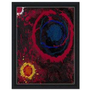 John Hoyland  Before Time Mysteries 12 050111  2011 Framed Canvas
