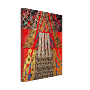 Miriam Schapiro  The Golden Robe  1979 Canvas