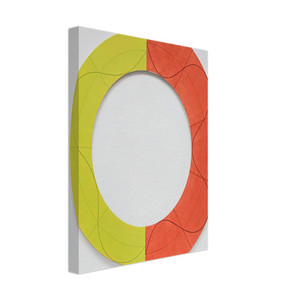 Robert Mangold  SPLIT RING IMAGE 1 2009 Canvas