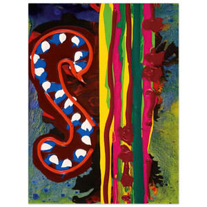 John Hoyland  Spirit Night  180698  1998 Aluminum Print