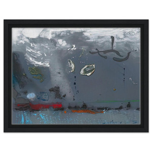 Helen Frankenthaler  Vespers 1992 Framed Canvas