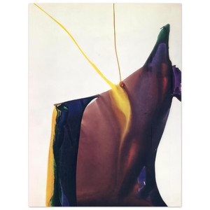 Paul Jenkins  Phenomena Yellow Strike  1963 Aluminum Print