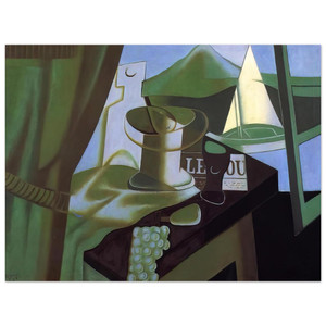 Juan Gris  THE BAY 1921 Aluminum Print