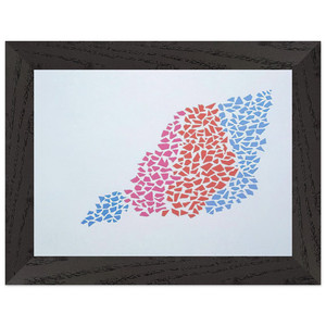 Robert Goodnough Confetti Pattern Portfolio 2 1973 Framed Art Print Poster