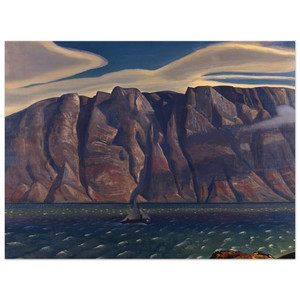 Rockwell Kent  Squall Greenland Wood Print