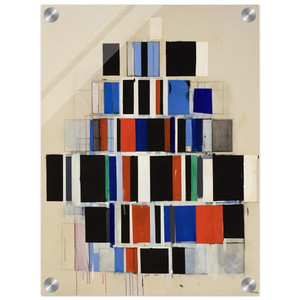 Robert Goodnough  Large Rectangles Large  1965 Acrylic Print