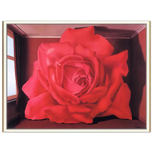 Rene Magritte  THE TOMB OF THE WRESTLERS 1960 Aluminum Print