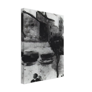 Salvador Dali  LLANE BEACH CADAQUES Canvas