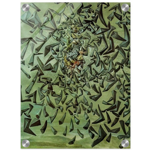 Salvador Dali  ASCENSIONIST SAINT CECILIA Acrylic Print