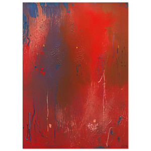 Helen Frankenthaler  Warrior 1991 Fine Art Poster / Art Print