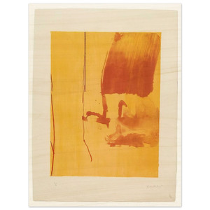 Helen Frankenthaler  Harvest  1976 Wood Print