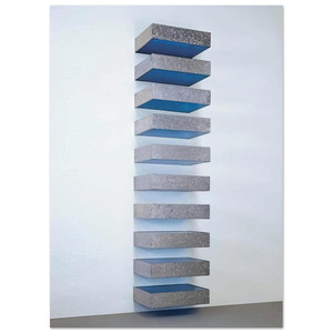 Donald Judd  Untitled 7741 Bernstein  1977 Fine Art Poster / Art Print