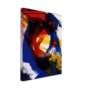 Paul Jenkins  Distance Finding Mozart  1992 Canvas