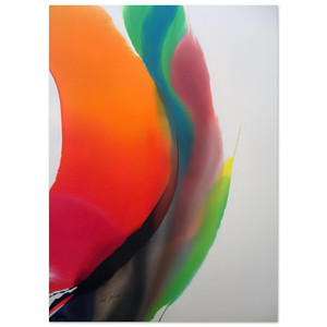 Paul Jenkins  Phenomena Montezumas Band  1972 Fine Art Poster / Art Print