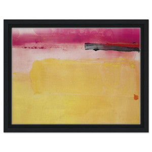 Helen Frankenthaler  BlackEyed Susan  1988 Framed Canvas