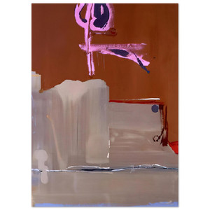 Helen Frankenthaler  Captain s Watch  1986 Fine Art Poster / Art Print