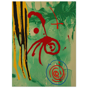 John Hoyland  The Gnome  2005 Aluminum Print