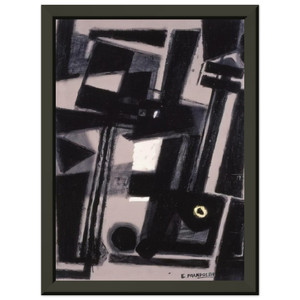 Enrico Prampolini  Composition N7 Premium Metal Framed Art Print / Poster