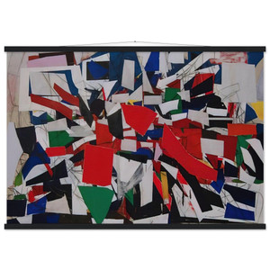 Robert Goodnough  Struggle  1967 Museum-Quality Matte Paper Poster with Hanger