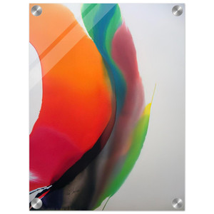 Paul Jenkins  Phenomena Montezumas Band  1972 Acrylic Print