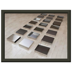 Donald Judd  Untitled  1977 N1 Premium Metal Framed Art Print / Poster
