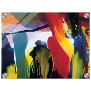 Paul Jenkins  Phenomena Solstice Encounter  2003 Acrylic Print