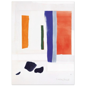 Esteban Vicente  UNTITLED 1978 N2 Aluminum Print