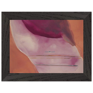 Helen Frankenthaler  Pendulum  1972 Premium Wooden Framed Art Print / Poster